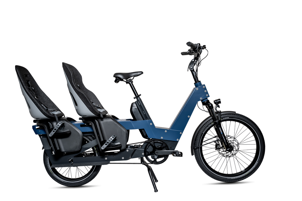 SNOOQ Cargobike James Blue/Green