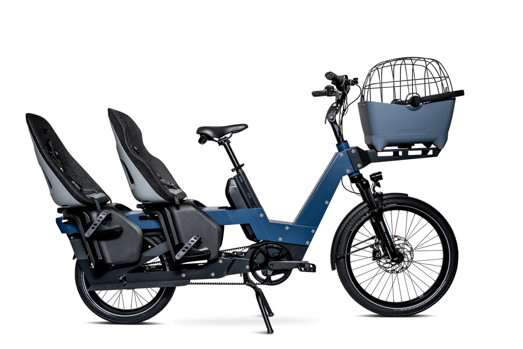 SNOOQ Cargobike James Blue/Green